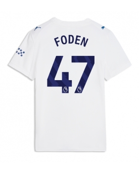 Manchester City Phil Foden #47 Maglia Gara Terza Repliche 2026-27 Donna Maniche Corte Manchester City Phil Foden #47 Maglia Gara Terza Repliche 2026-27 Donna Maniche Corte